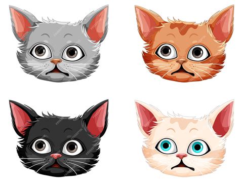 10,600+ Cat Face Clip Art Stock Illustrations, Royalty.